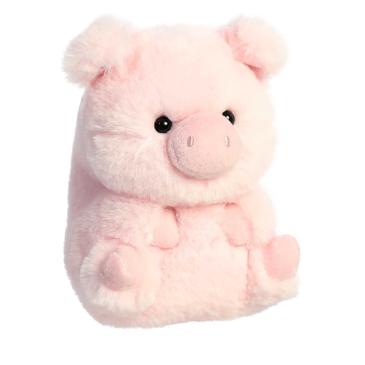 Rolly Pet Prankster Pig Plush Toy Stuffed Animal, 5 in