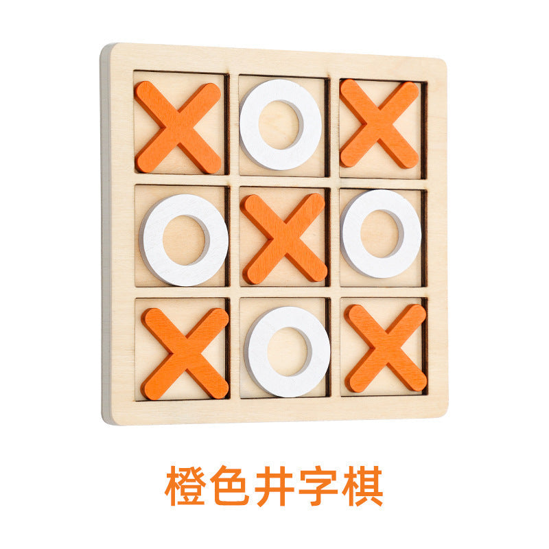 Wooden Fast Sling Puck Board Game for Kids & Families