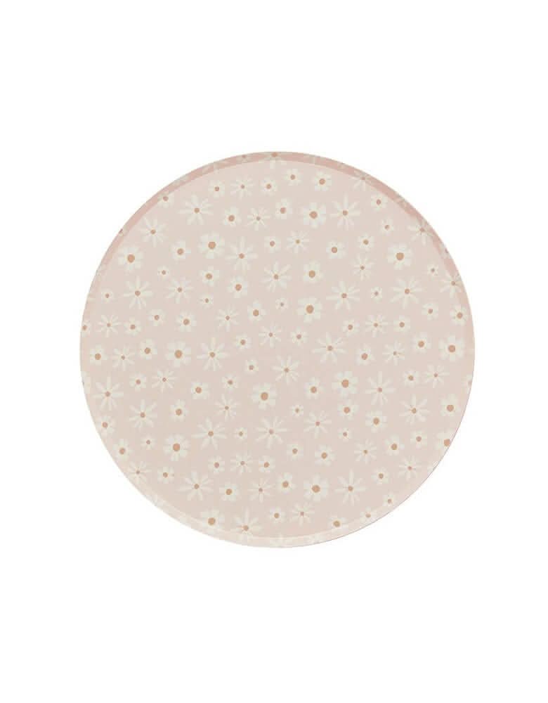 Pastel Floral Scalloped Plates – 9