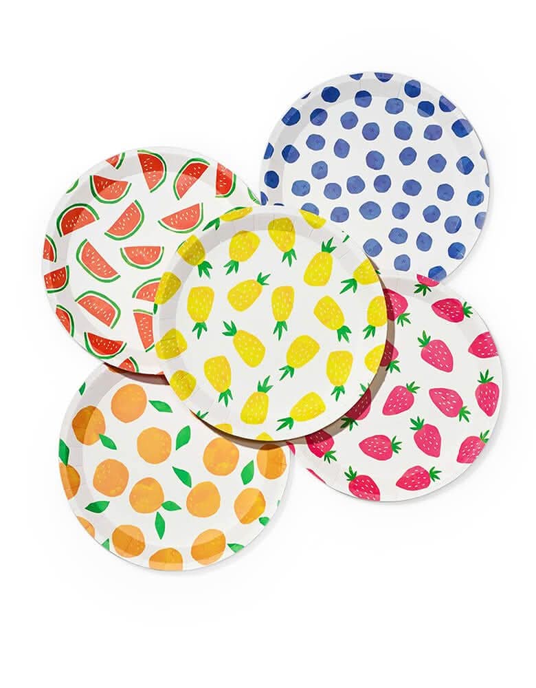 Fruit Punch Paper Plates – 9.25
