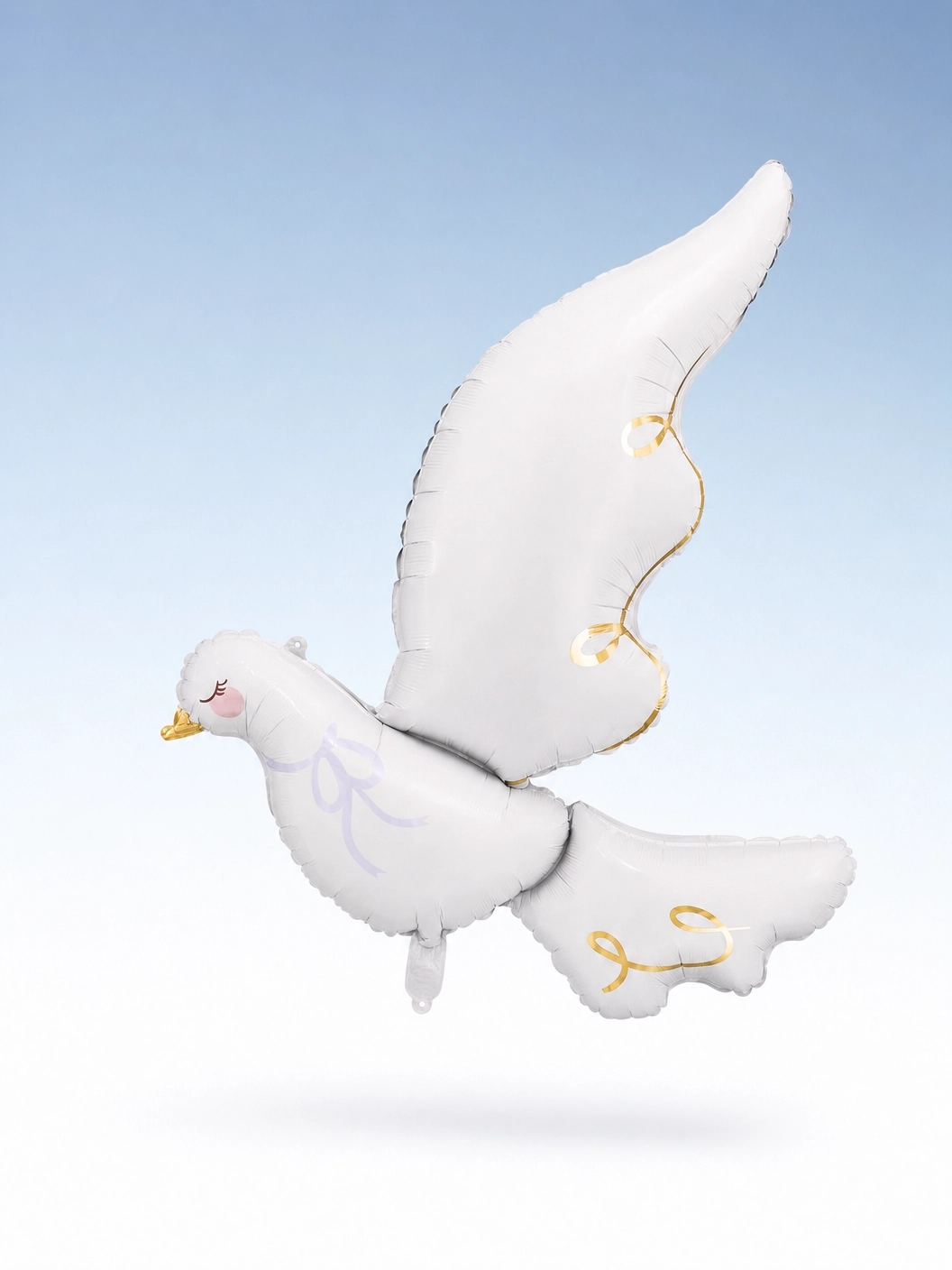 White Dove Shape Foil Balloon, 31.5 x 39.4 in Decor