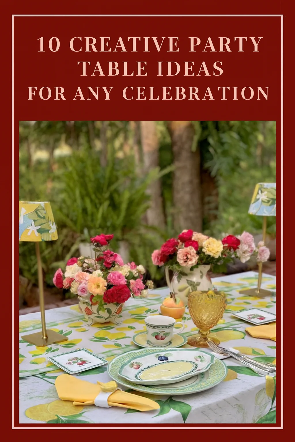 10 Creative Party Table Ideas for Any Celebration – PinkBBalloons