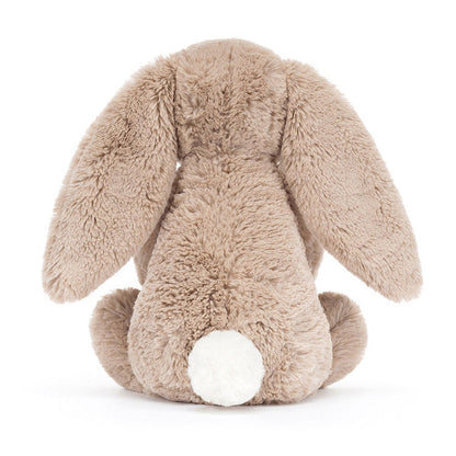 Jellycat Bashful Beige Bunny 'Birthday' Medium, 31cm
