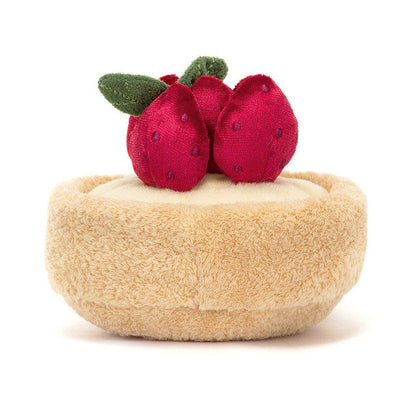 Jellycat Amuseables Fleurette Tarte Aux Fraises 11cm