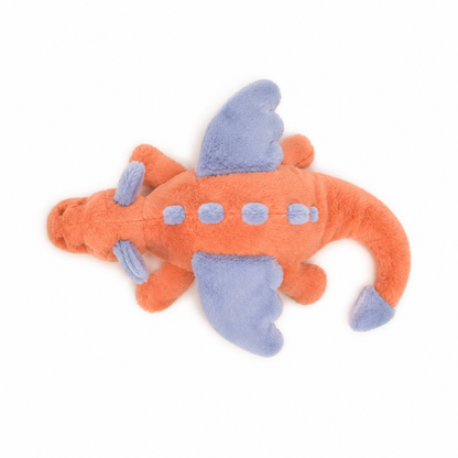 Persimmon Dragon Plush Toy – 50 cm