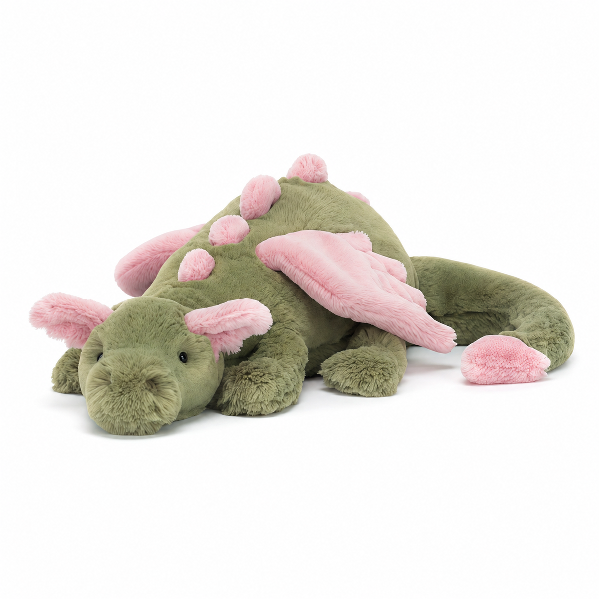 Matcha pink Dragon Green Plush Toy – 88cm