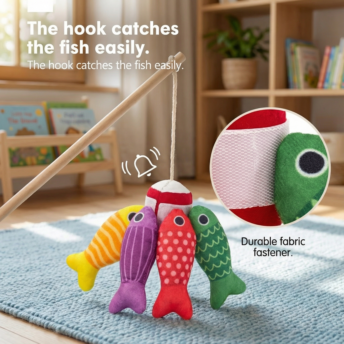 Interactive Montessori Fishing Toy for Toddlers