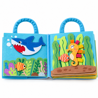 Ocean Learning Busy Book for Toddlers