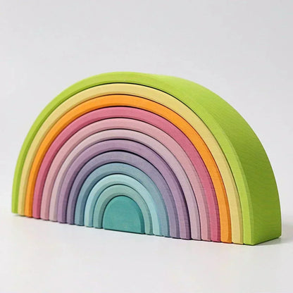Grimm's Rainbow Pastel Large 12 pieces