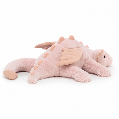 Pink Dragon Plush Toy – 50cm