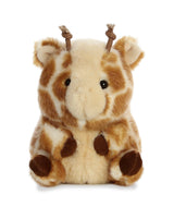Rolly Pet Giminy Giraffe Plush Toy Stuffed Animal, 5 in