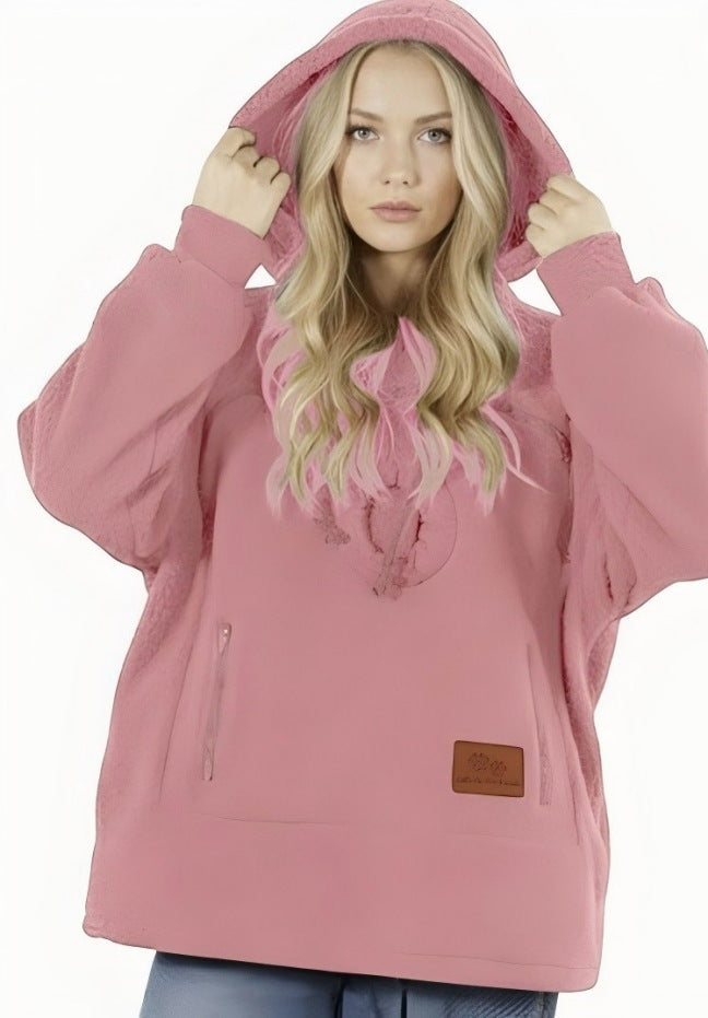 Pet Carrier Hoodie with Front Pouch - Cat & Small Dog Carrier Sweatshirt for Women & Men, Hands-Free Cuddle Hoodie, S-3XL