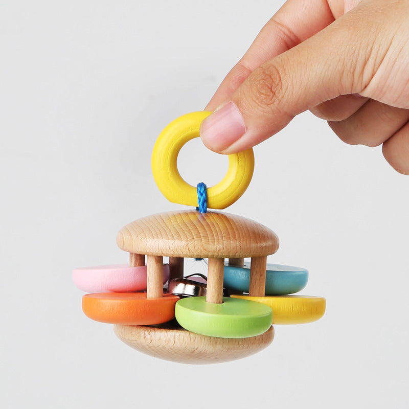 Wooden Baby Rattle Set