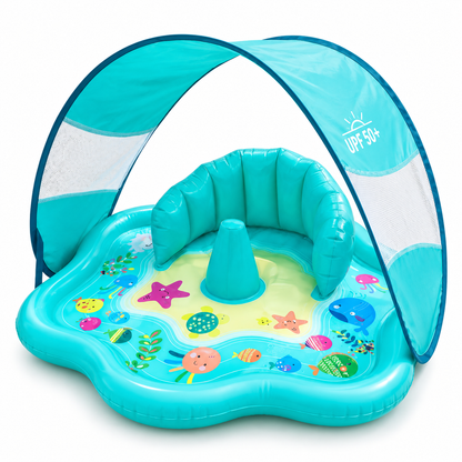 Baby Splash Play Mat & Sun Shade