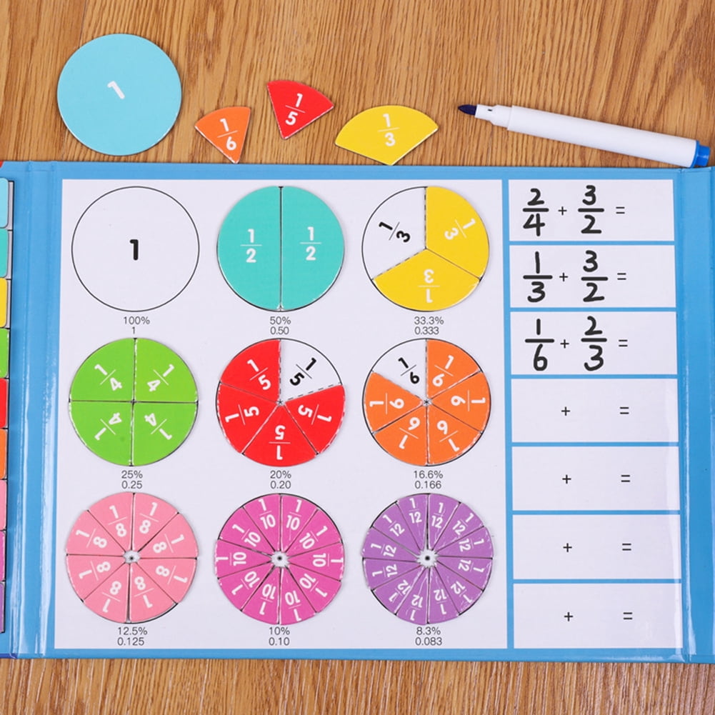 Little Lion magnetic fraction learning set product image 4