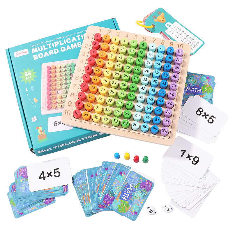 Wooden Multiplication Board