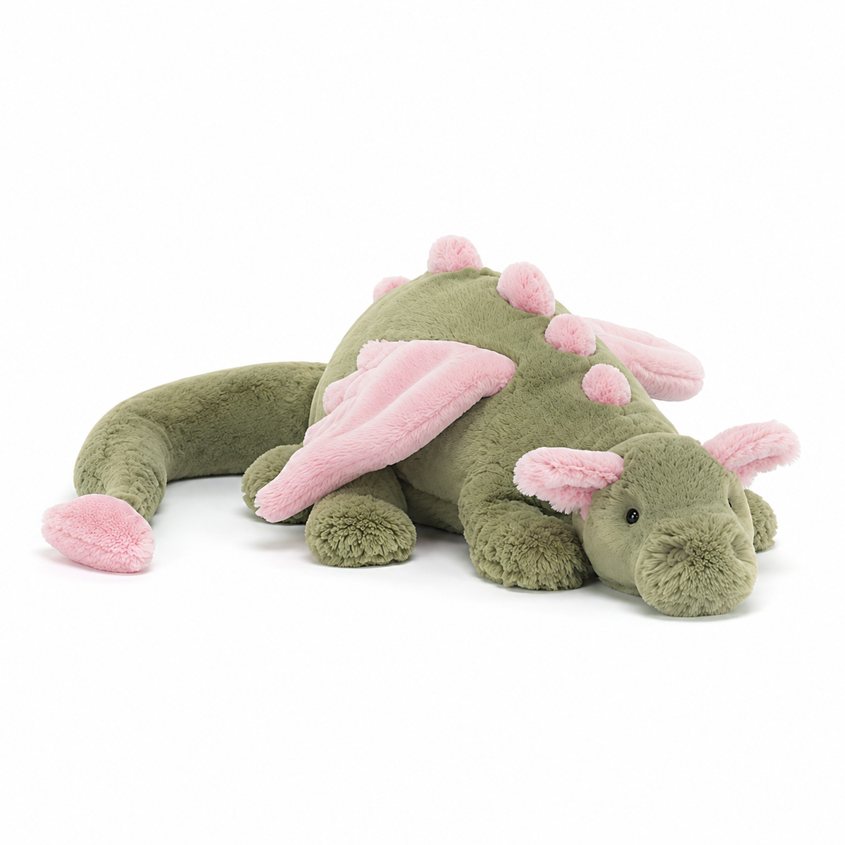 Matcha pink Dragon Green Plush Toy – 66cm