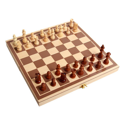 Folding Wooden Chess Set