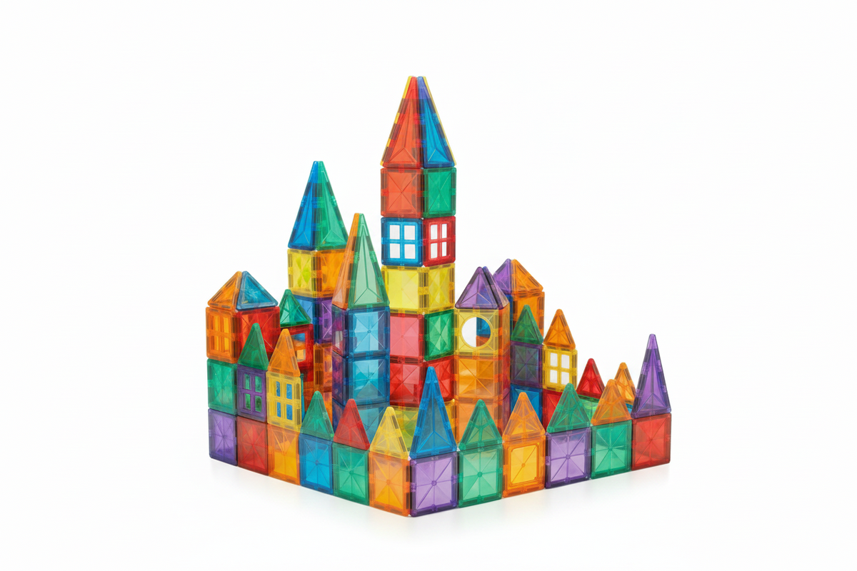 Interactive Magnetic Building Blocks