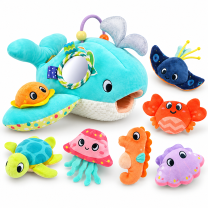 Ocean Friends Plush Discovery Set | Family Favourite