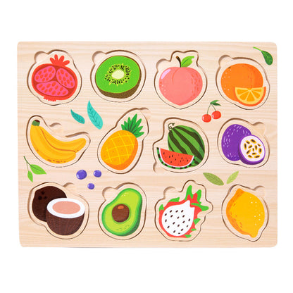 Wooden Learning Puzzle Boards