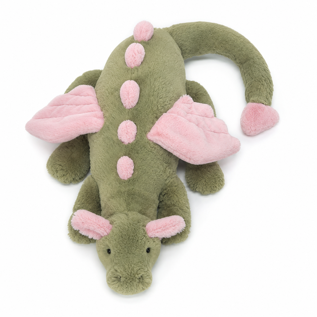 Matcha pink Dragon Green Plush Toy – 66cm