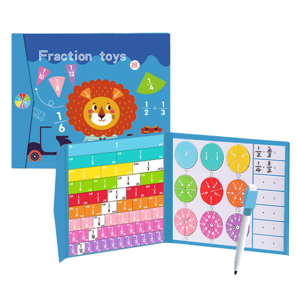 Little Lion magnetic fraction learning set product image 7