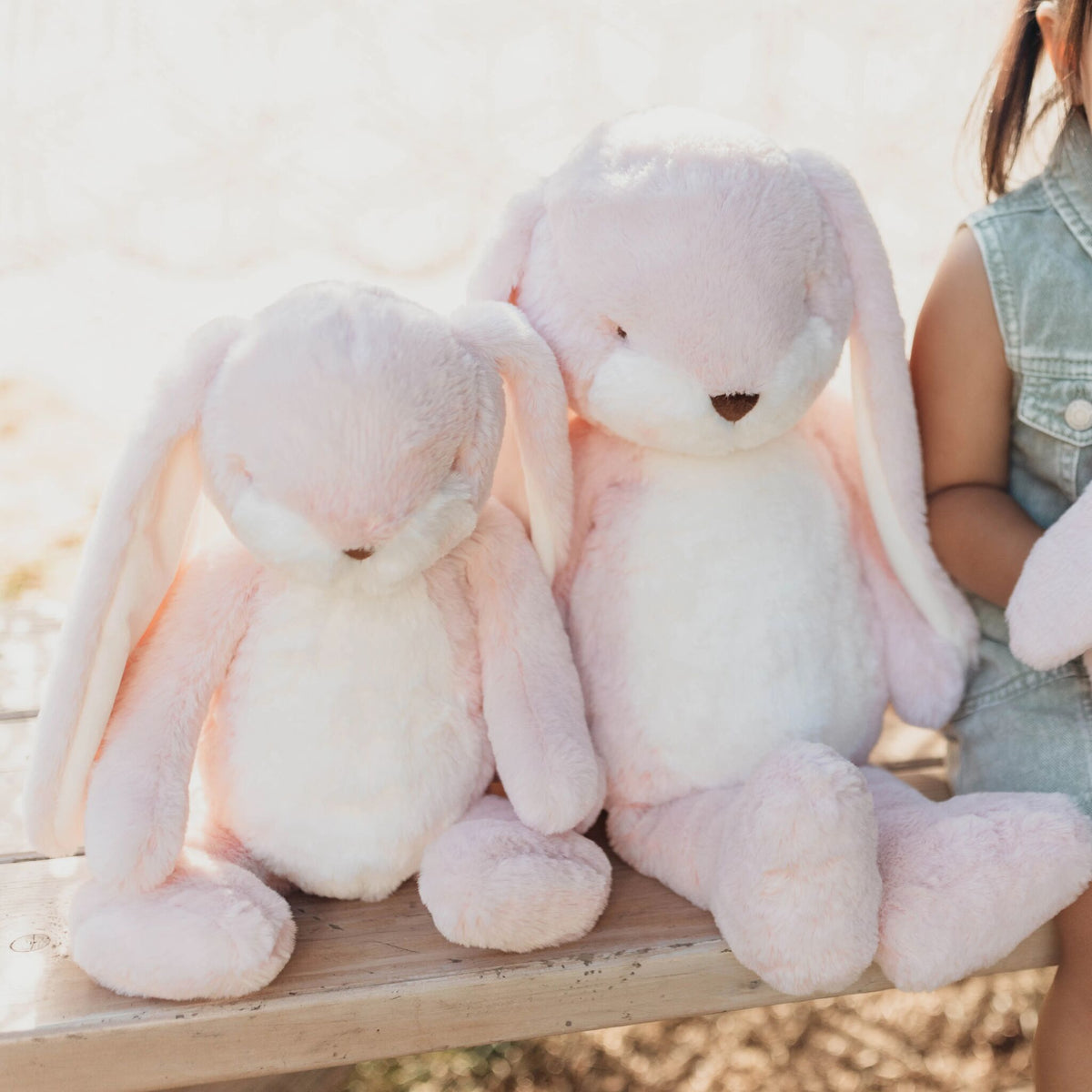 Big 20" Floppy Nibble Bunny – Pink