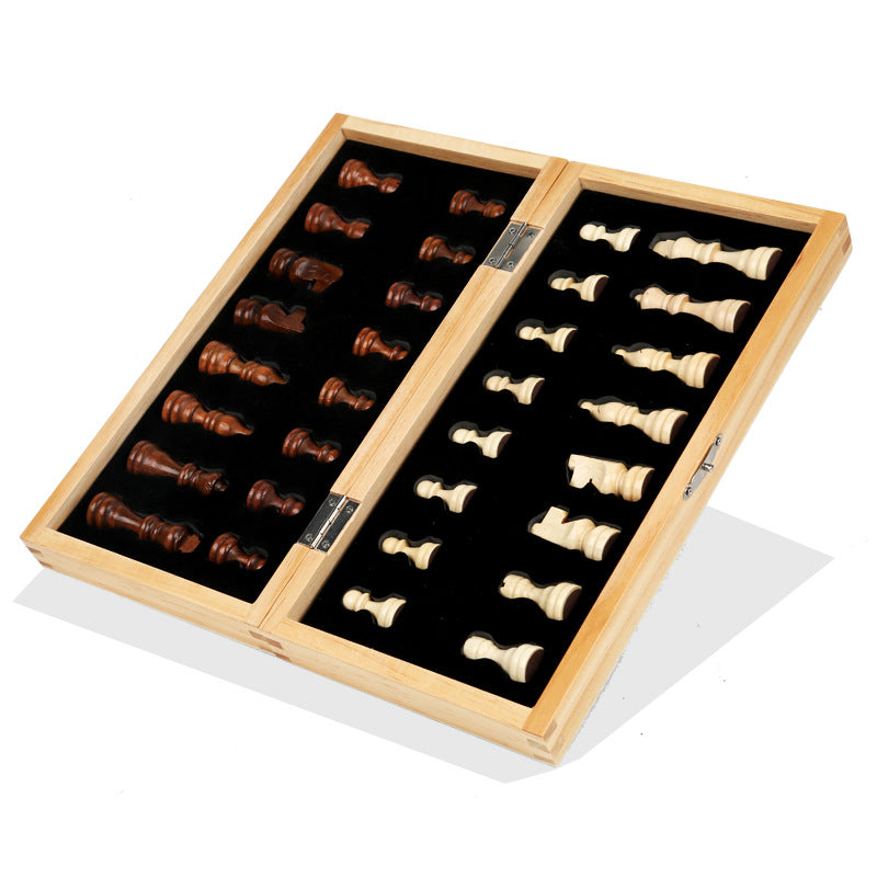 Folding Wooden Chess Set