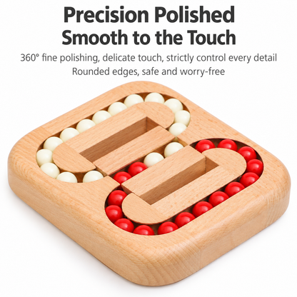 Wooden Rolling Ball Maze Puzzle Lock