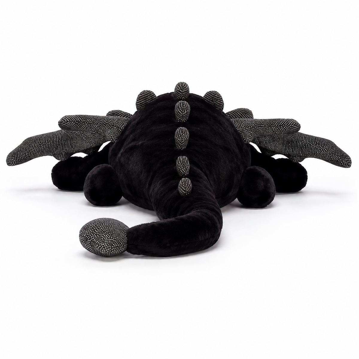 Black Dragon Plush Toy – 88cm