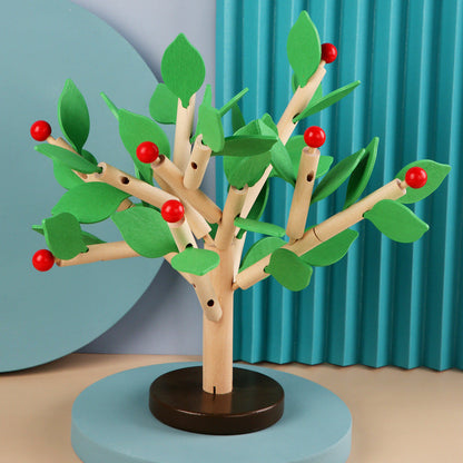 Wooden Build-a-Tree Puzzle
