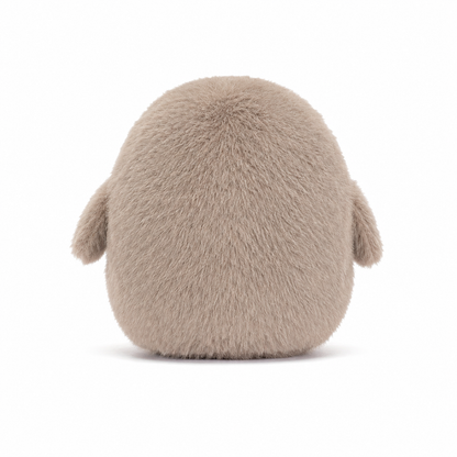 Grey Owl Plush Toy – 11cm