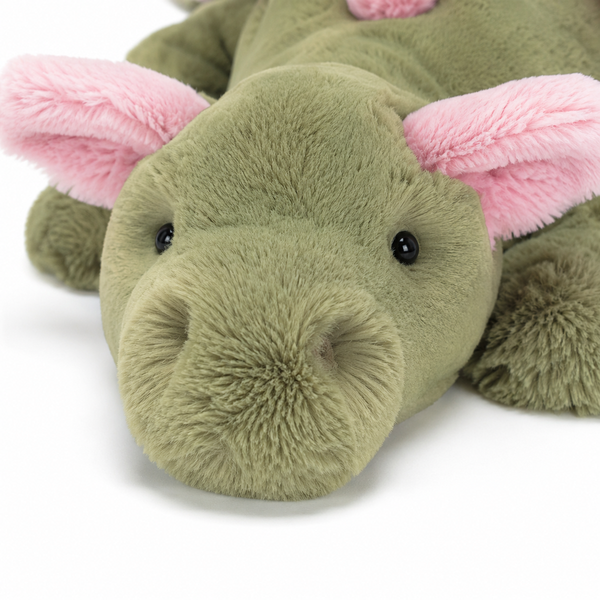 Matcha pink Dragon Green Plush Toy – 88cm
