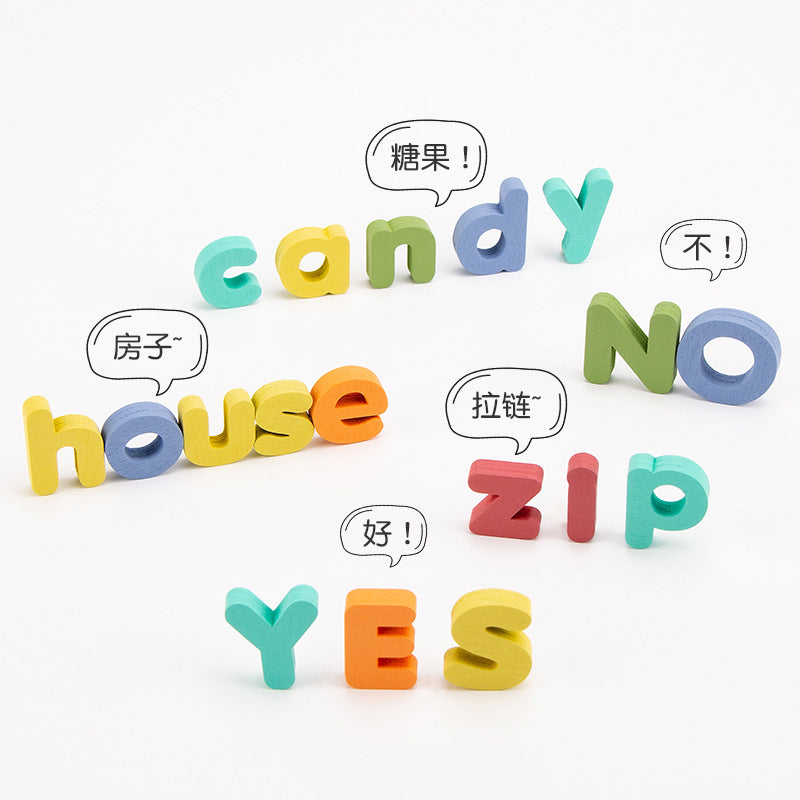 Wooden Alphabet Puzzle Board