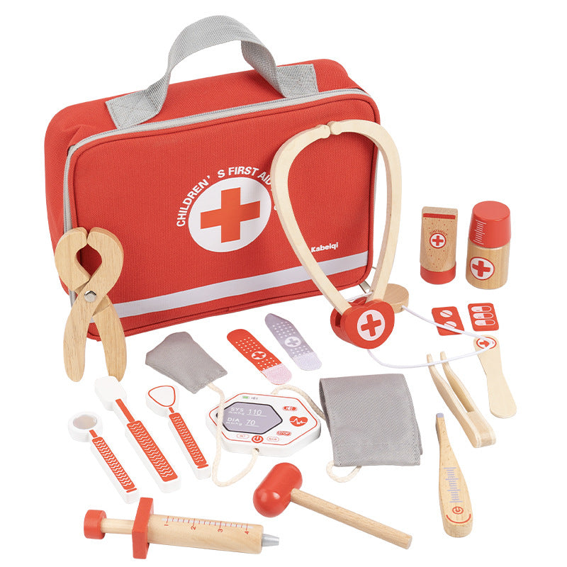 Wooden Doctor Play Set