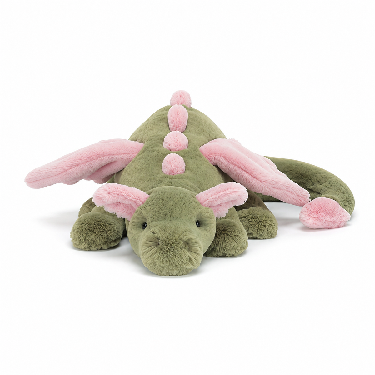 Matcha pink Dragon Green Plush Toy – 66cm
