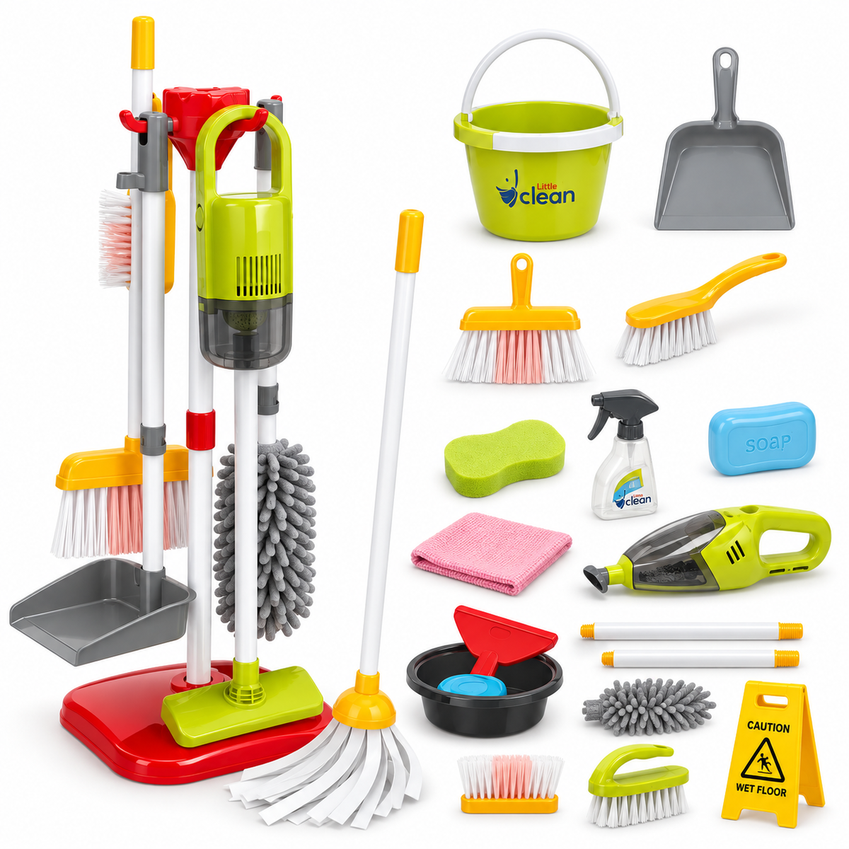 Kids Interactive Cleaning Play Set for Kids