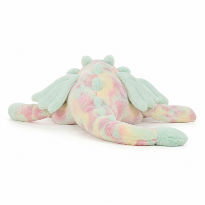 Rainbow Dragon Plush Toy – 66 cm