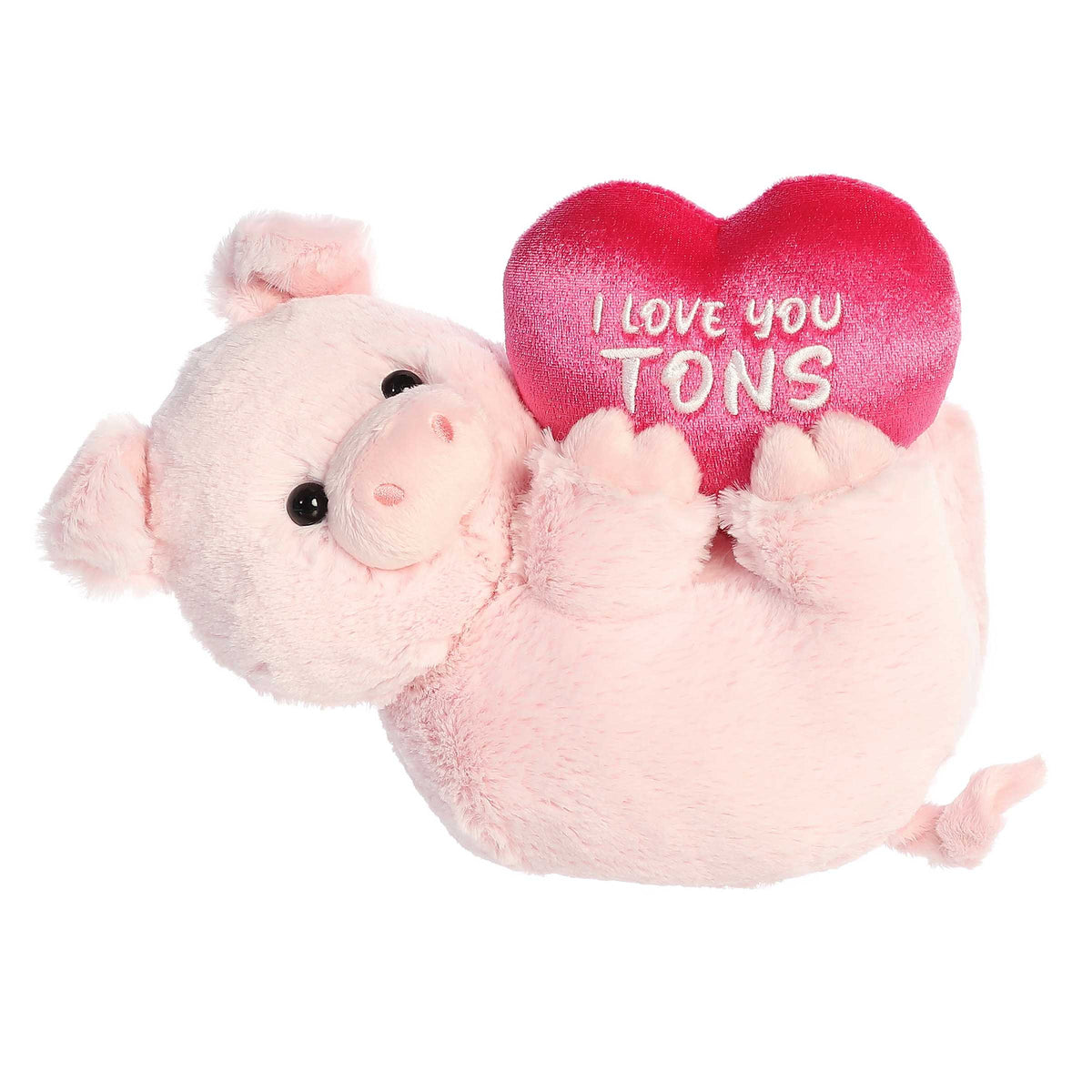 '- Valentine - I Love You Tons - 11" Pig