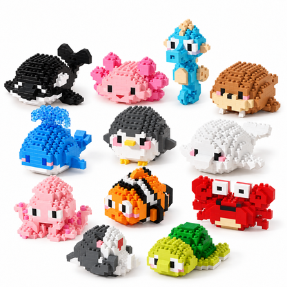 Interactive Mini Ocean Building Blocks