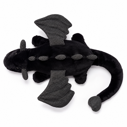 Black Dragon Plush Toy – 88cm