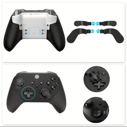 Xbox Elite Controller Series 2 Accessories 13-in-1 Replacement Kit - Paddles Thumbsticks Analog Sticks 2 D-Pads Repair Tool Stainless Steel Parts Set for Xbox Elite 2