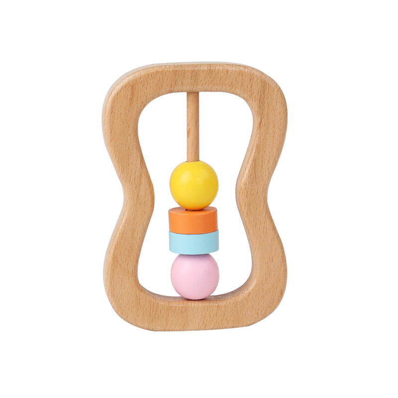 Wooden Baby Rattle Set