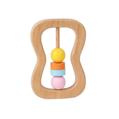 Wooden Baby Rattle Set