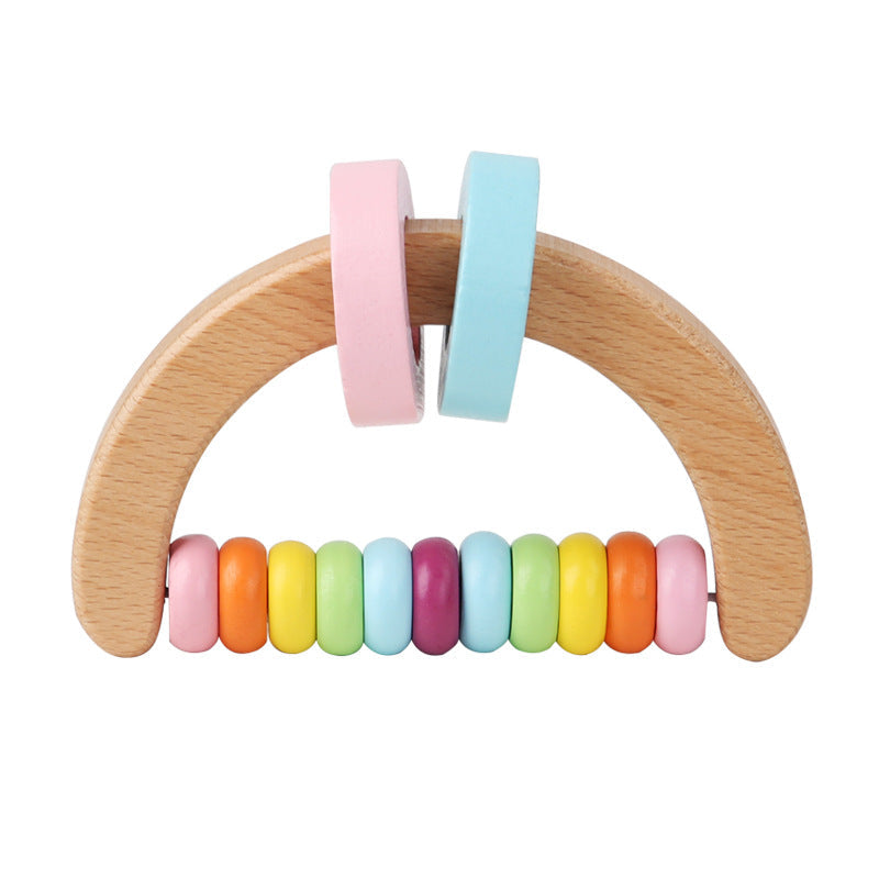 Wooden Baby Rattle Set
