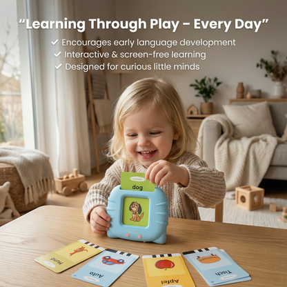 Interactive Talking Flash Cards – Early Language Learning Set