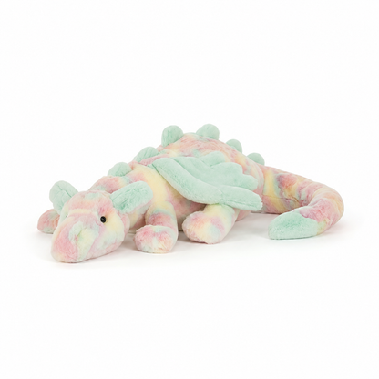 Rainbow Dragon Plush Toy – 66 cm