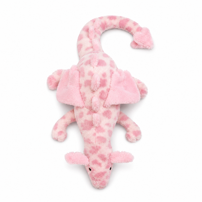 Pink Leopard Print Dragon Plush Toy – 50 cm