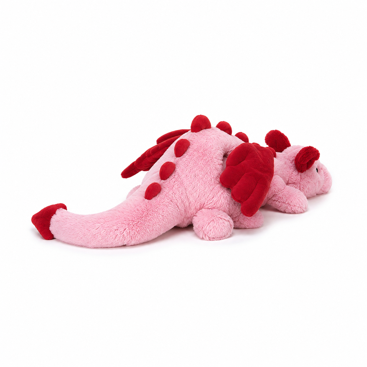 Crimson Heart Dragon Plush Toy – 50 cm